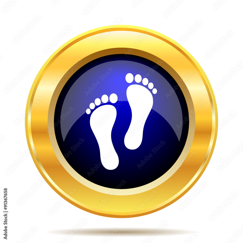 Foot print icon Foot print icon