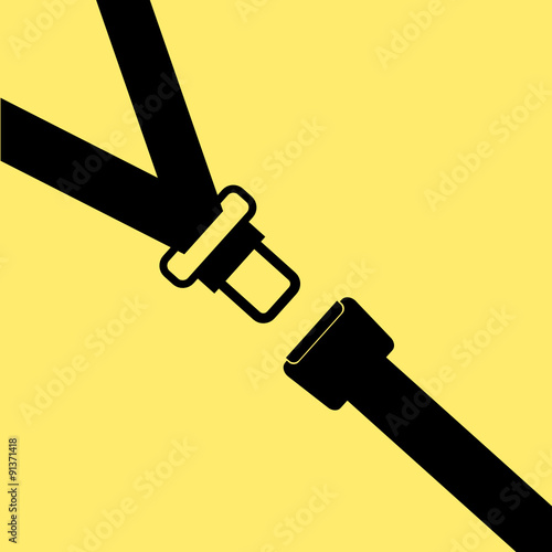 seat belt vector