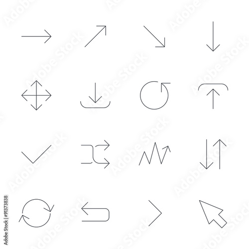 Arrow download, refresh and fullscreen symbols.