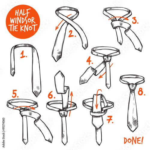 Tie Knot Sketch