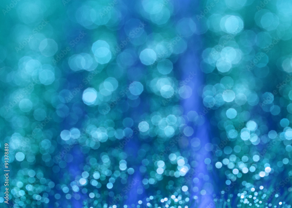 bokeh abstract background is blue color