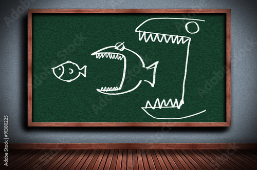 big fish eat little fish
