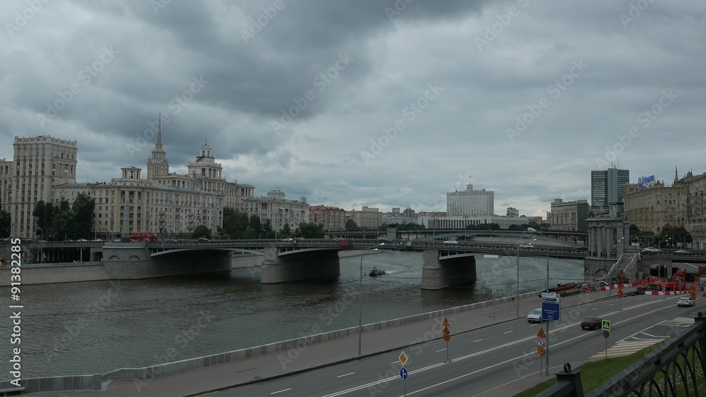 View of the Government House of the Russian Federation, Moscow View of the Government House of the Russian Federation, Moscow