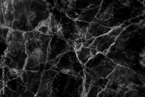 Black marble patterned (natural patterns) texture background, abstract marble texture background for design.