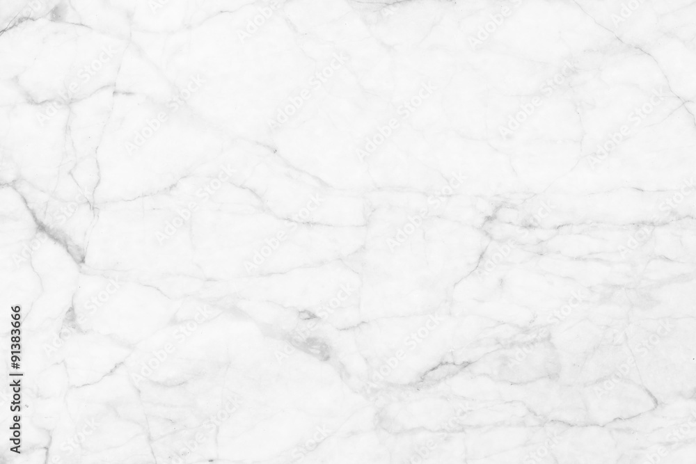 Fototapeta premium White marble patterned (natural patterns) texture background, abstract marble texture background for design.