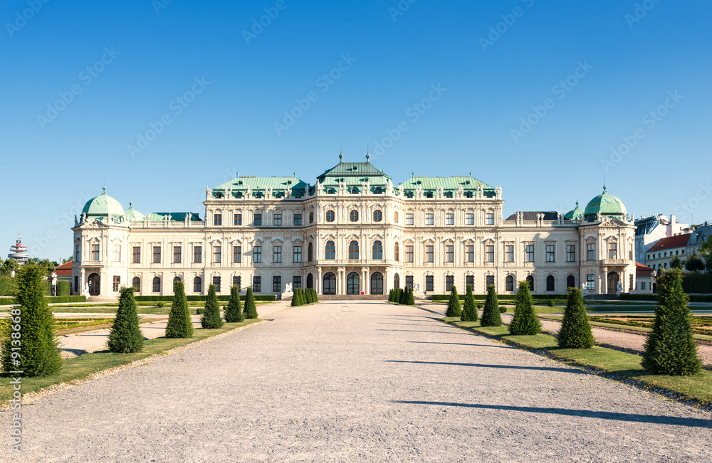 Fototapeta premium Schloss Belvedere Wien
