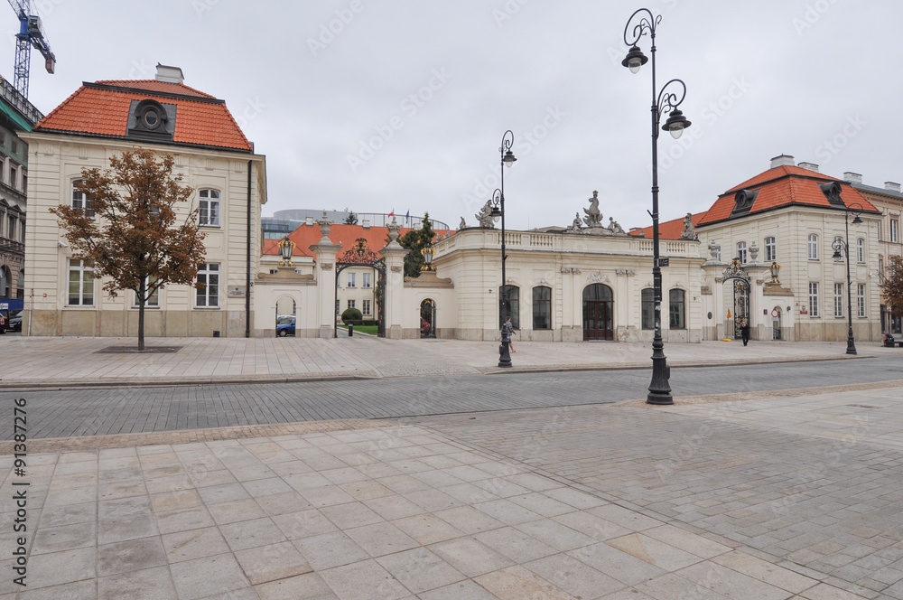 Obraz premium View of Warsaw