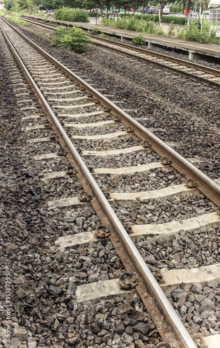rural railroad tracks