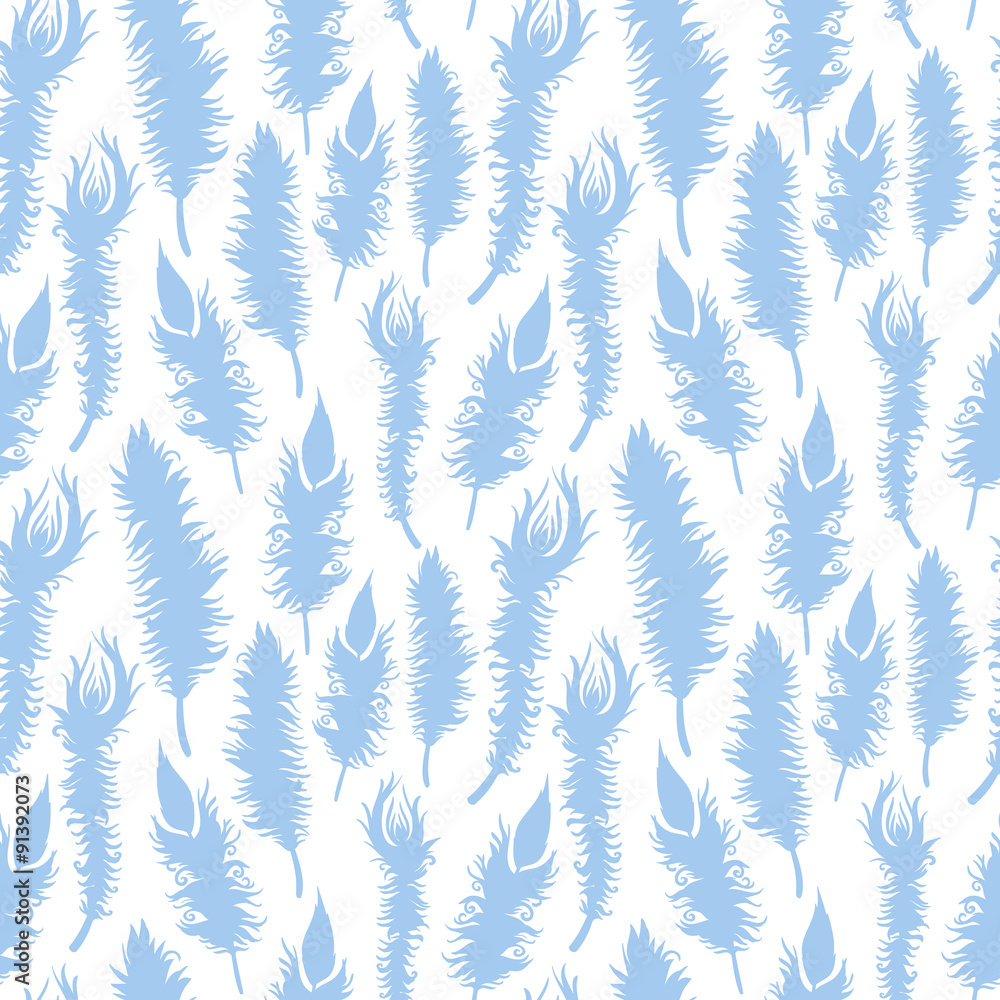 Feather pattern