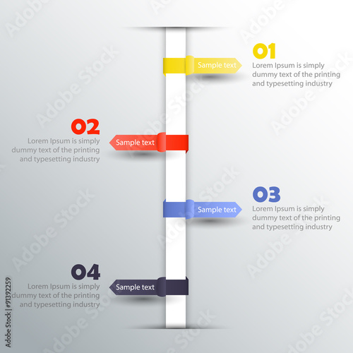 Timeline - Inforgraphic elements
