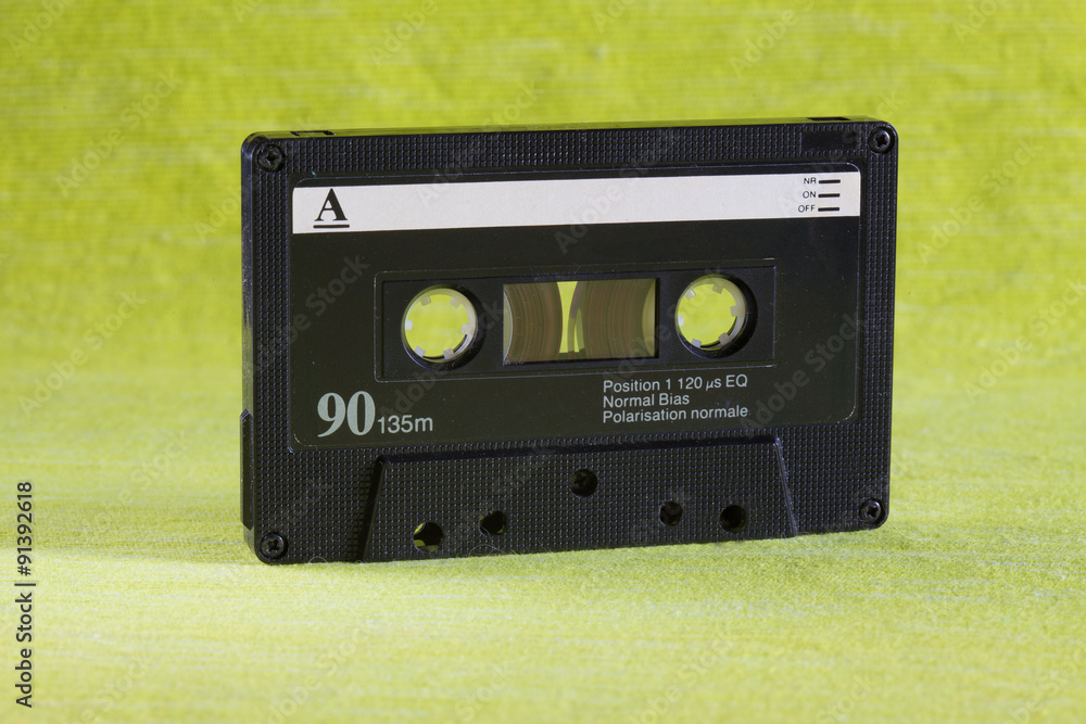 Obraz premium Stereo cassette tape
