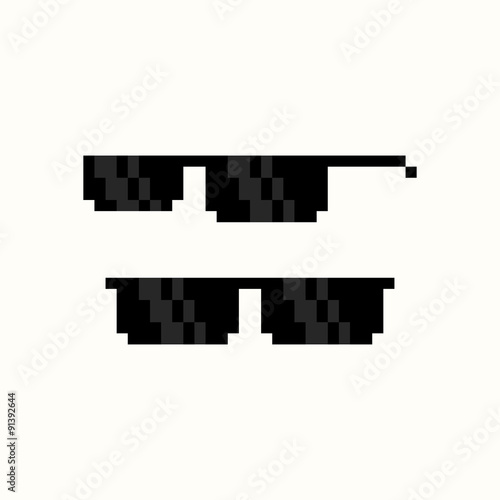 Pixel Art Sunglasses