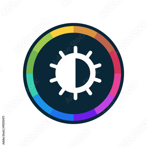 Modern Vector App Button
