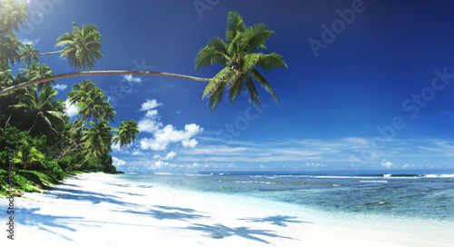 Tropical Beach Travel Holiday Vacation Leisure Nature Concept