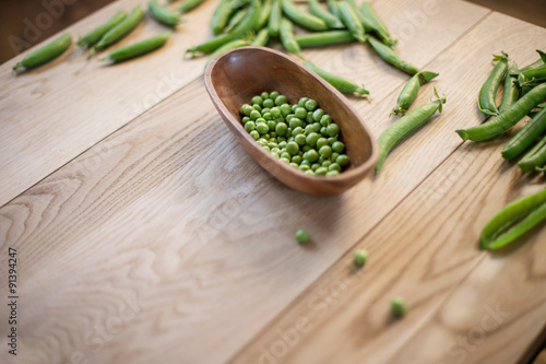 Pea On The Table