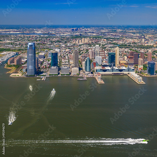  Aerial veiw of Jersey City