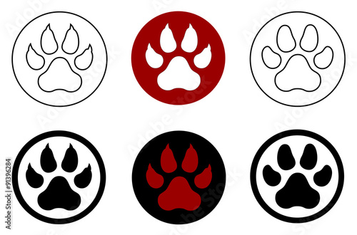 animal paw print