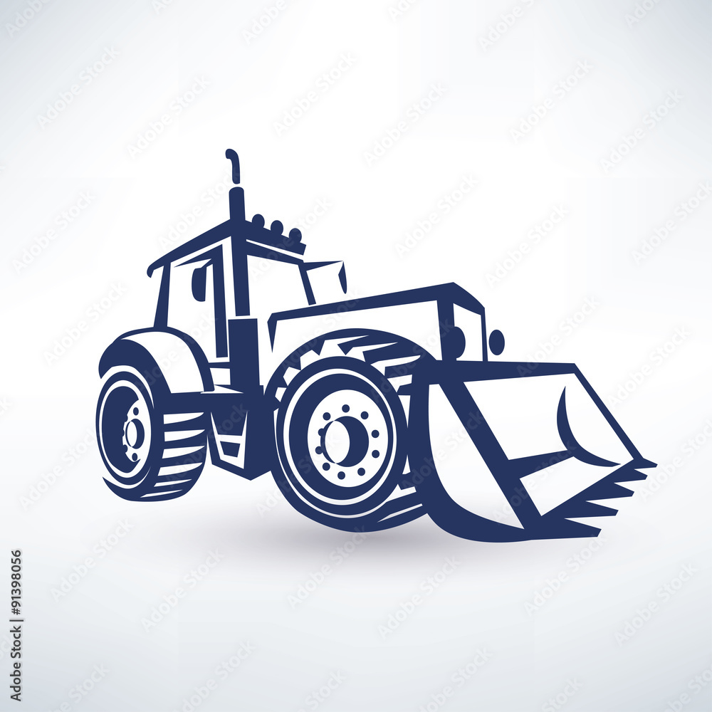 Трактор логотип