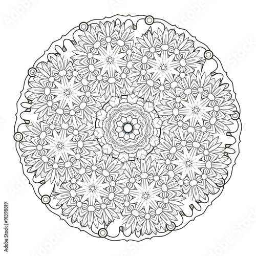 exquisite mandala pattern design