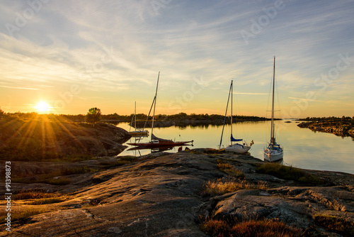 Archipelago sunset