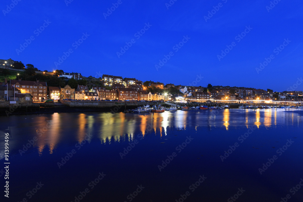 long exposure shot of Whitby