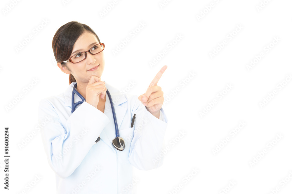 笑顔の女医 笑顔の女医