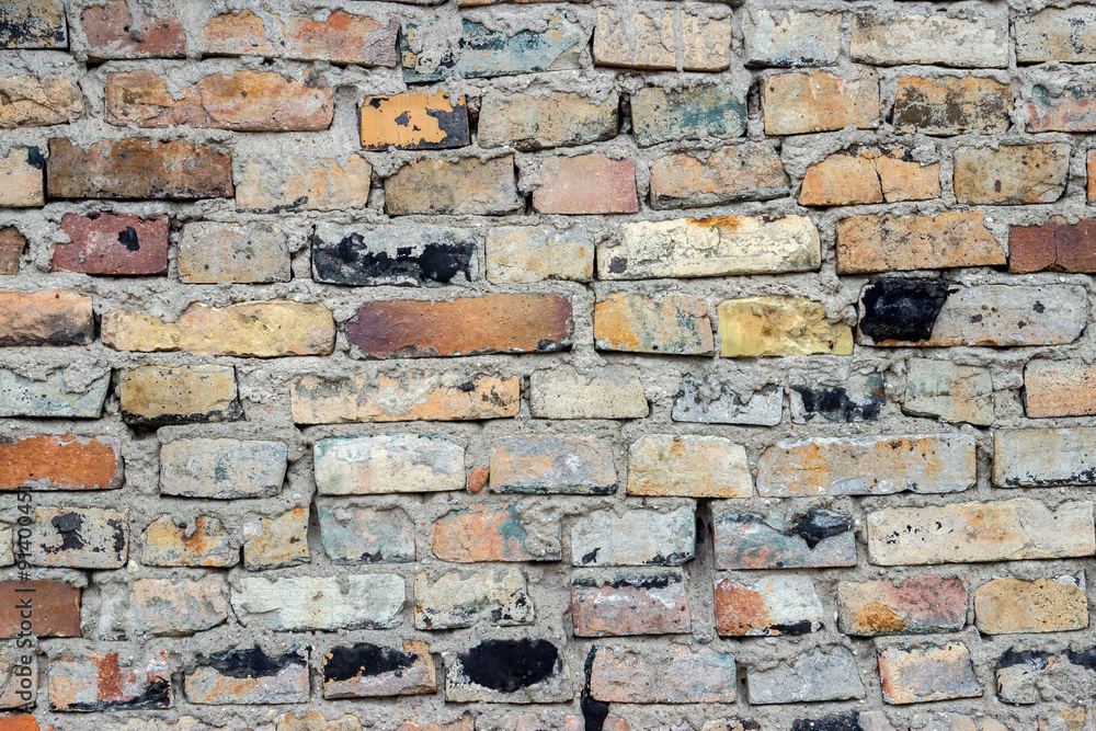 Background of brick wall pattern texture. Background of brick wall pattern texture.