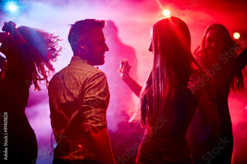 Bilde på lerret Happy dancers