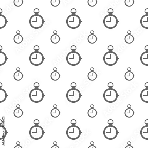 seamless pattern with clock