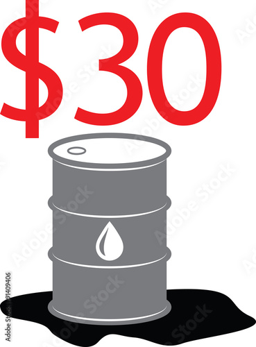 Oil Barrel Illustration 05