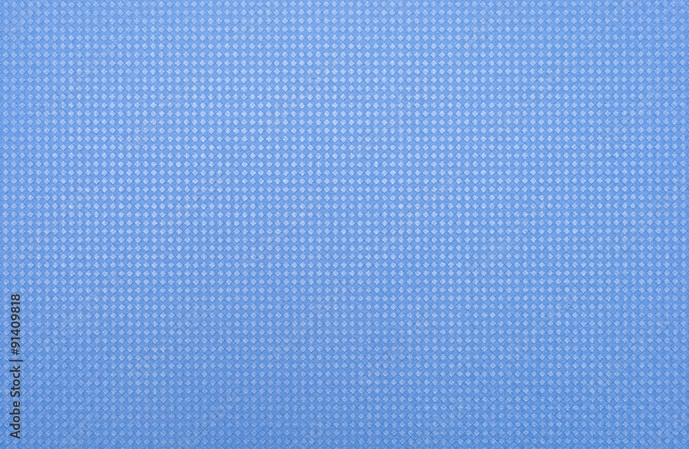 Blue yoga mat texture background Stock Photo