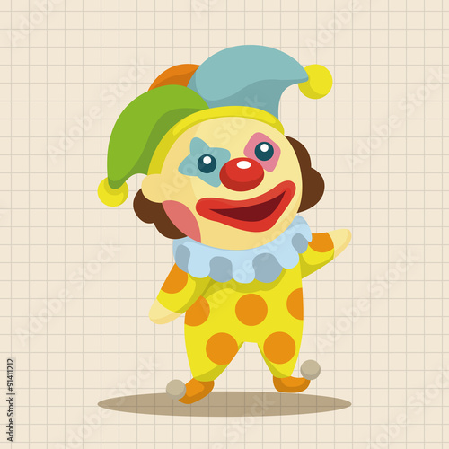 clowns theme elements