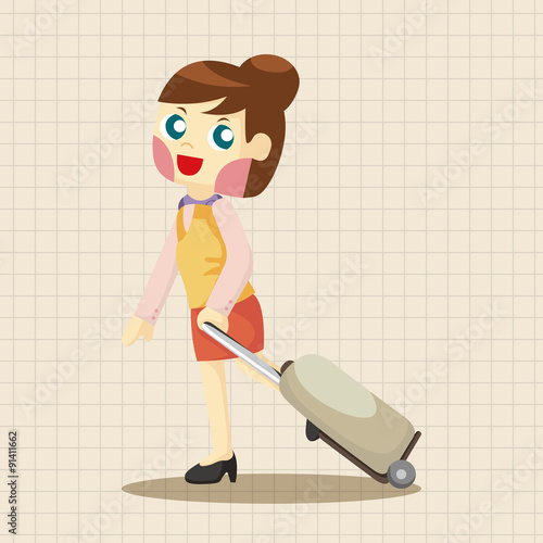 flight attendants theme elements