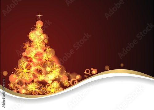 edler weihnachtlicher Hintergrund