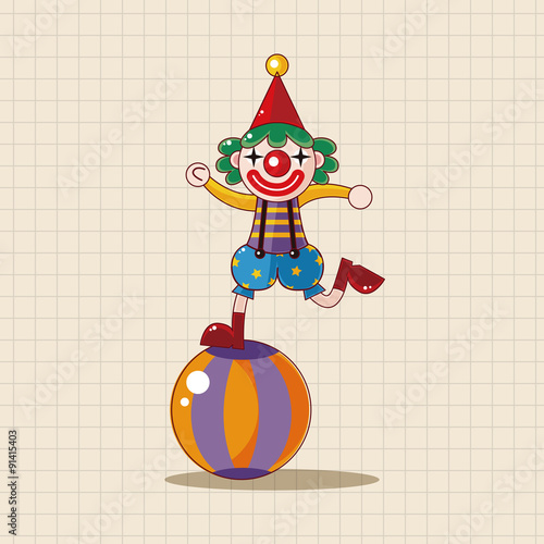 clowns theme elements