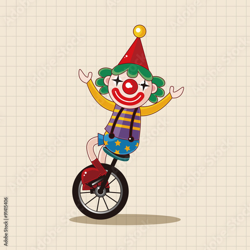 clowns theme elements