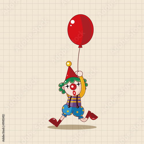 clowns theme elements