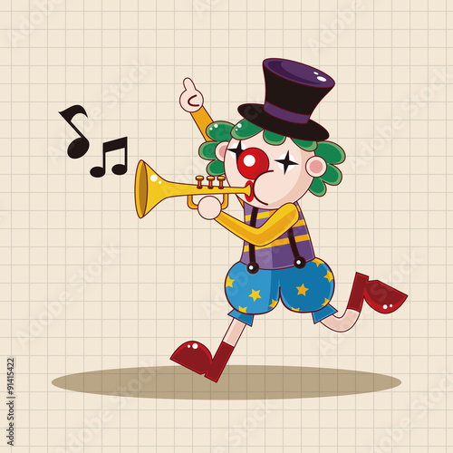 clowns theme elements