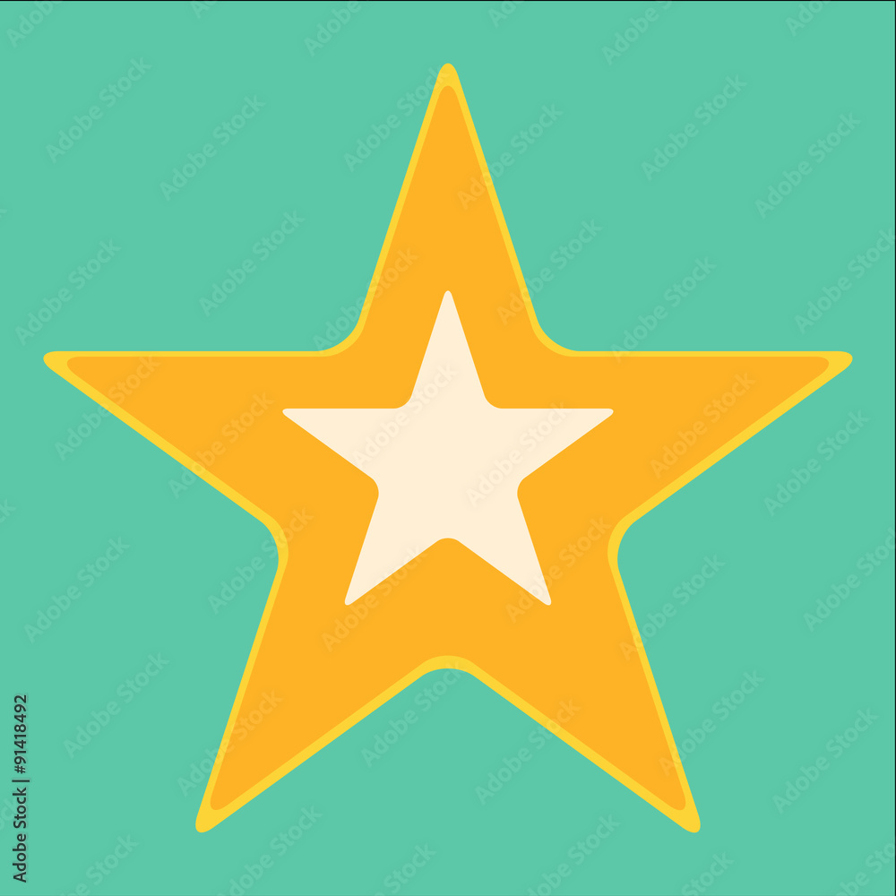 Obraz premium Star icon
