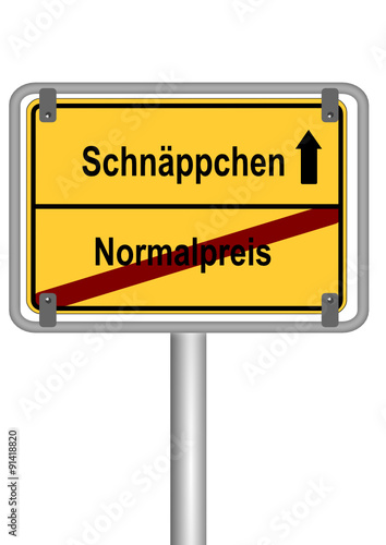 Schnäppchen vs. Normalpreis