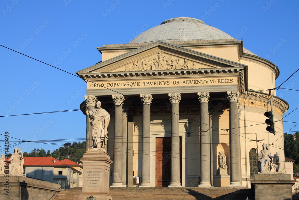 Gran Madre di Dio church in Turin