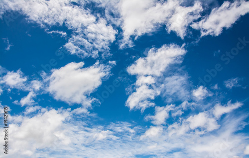 blue sky with cloud 