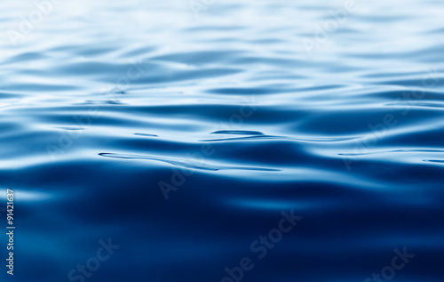 blue water background with ripples