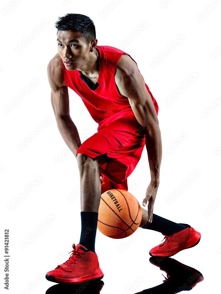 man basketball player isolated silhouette man basketball player isolated silhouette