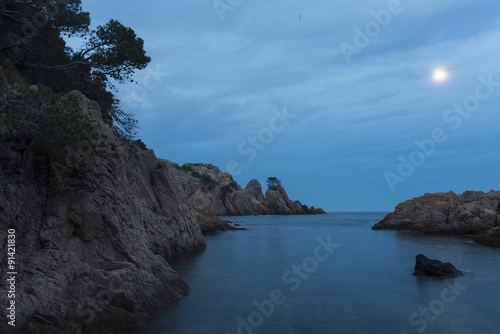 Seascape in Costa brava