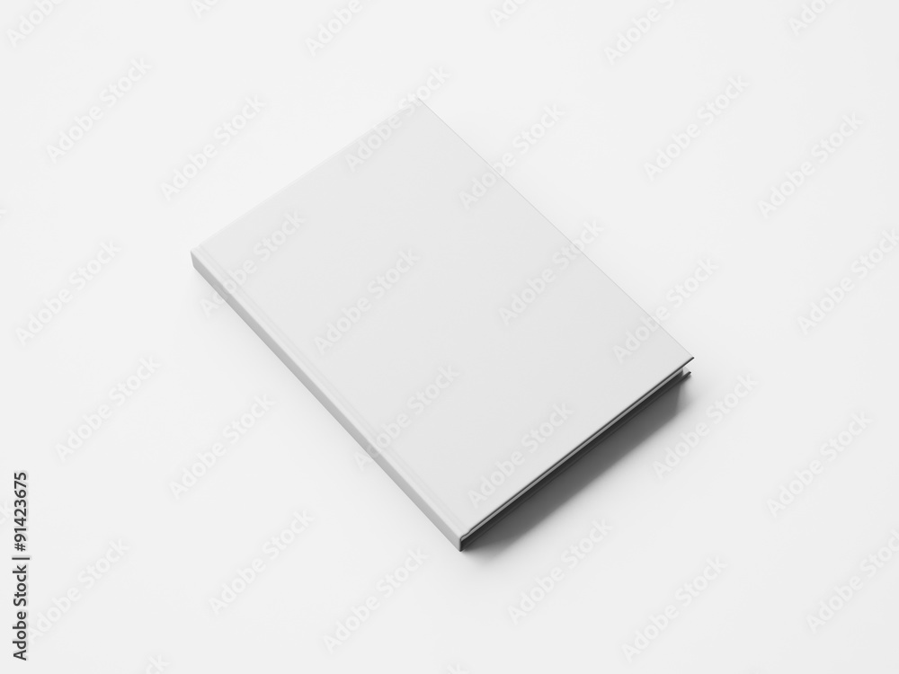 Mockup of the book. 3d rendering Mockup of the book. 3d rendering