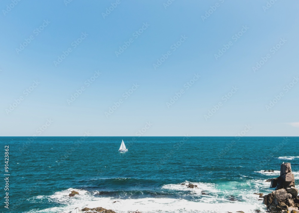 Fototapeta premium Вид на Черное море