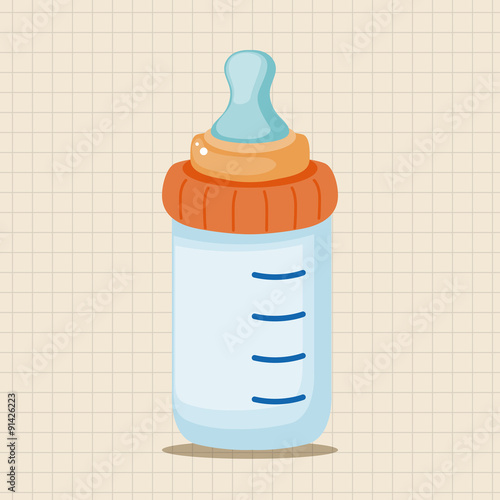 Feeding bottle theme elements