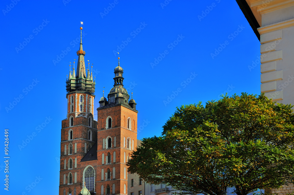 Fototapeta premium Krakow church