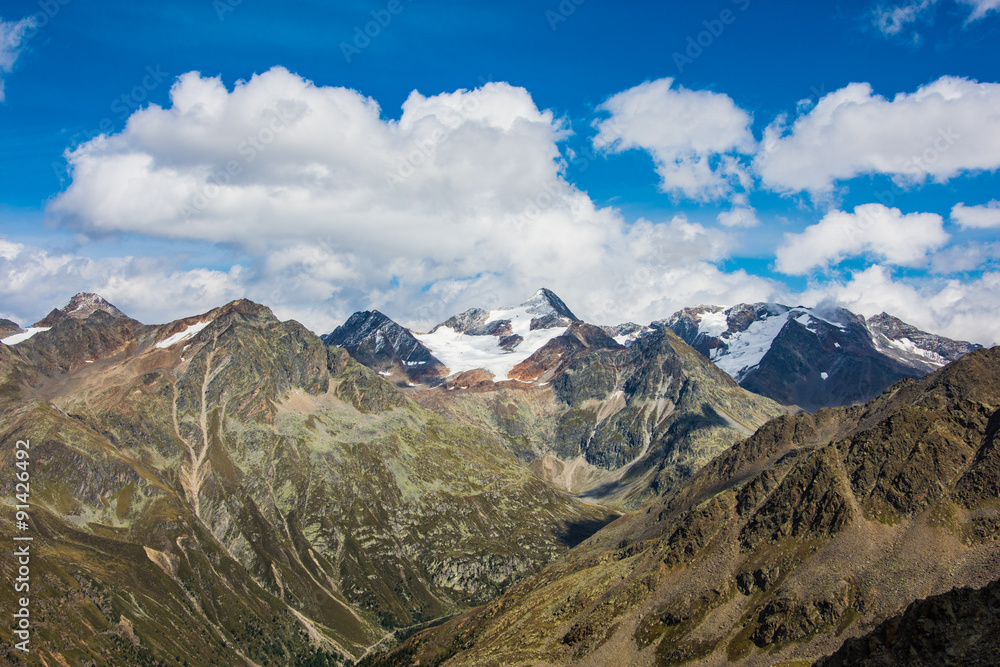 Alpen am Morgen. Alpen am Morgen.